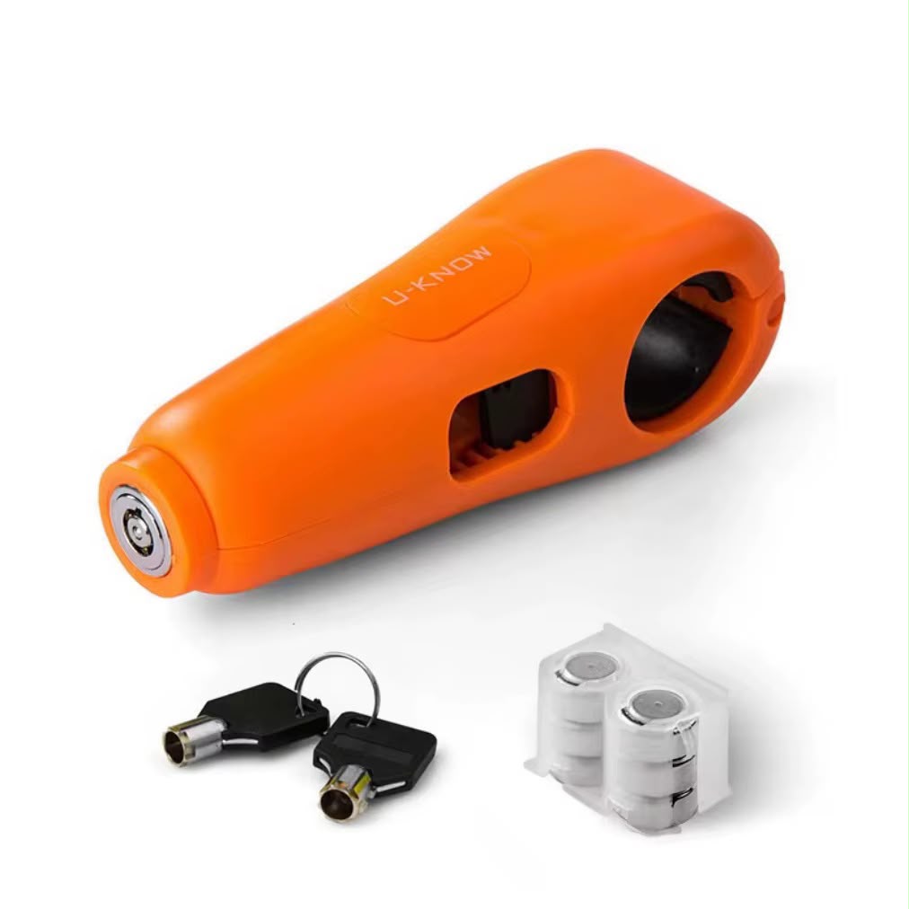 CANDADO CON ALARMA DE MANUBRIO
