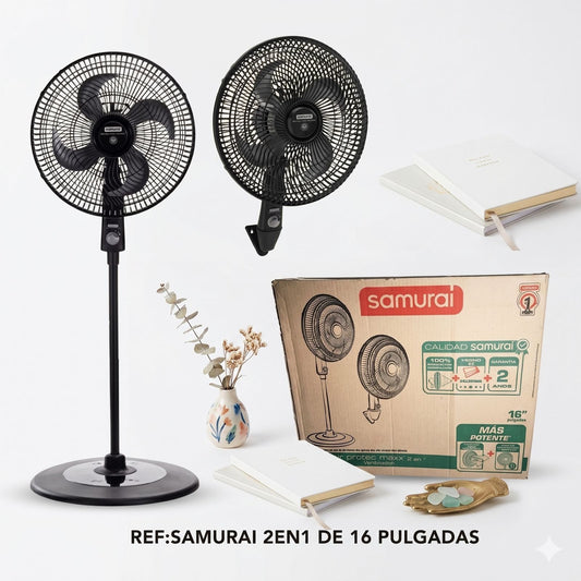ventilador samurai 2 en 1
