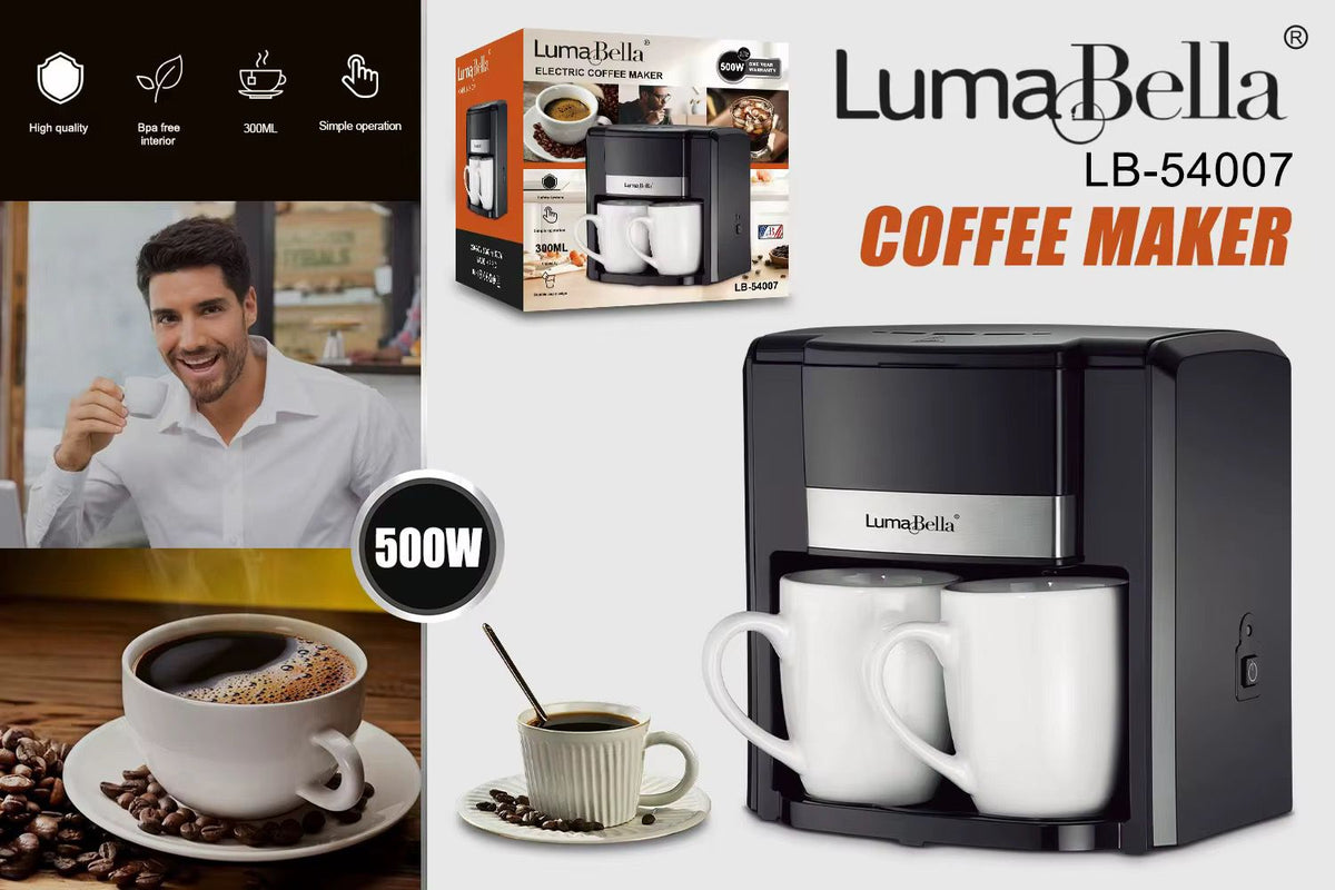 cafetera eléctrica luma bella