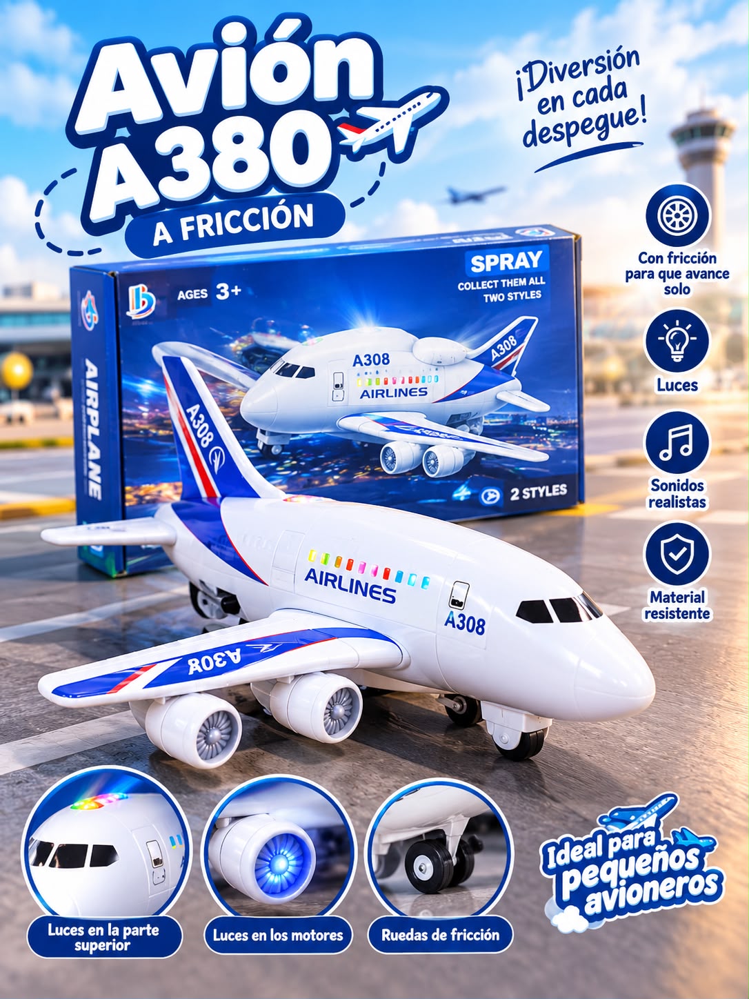 AVION DE JUGUETE