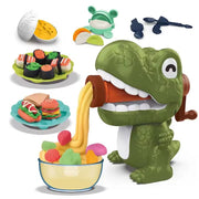 SET DE  PLASTILINA 23 PIEZAS DINOSAURIO