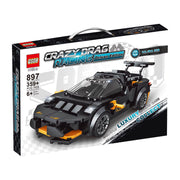 carro armable 897 negro