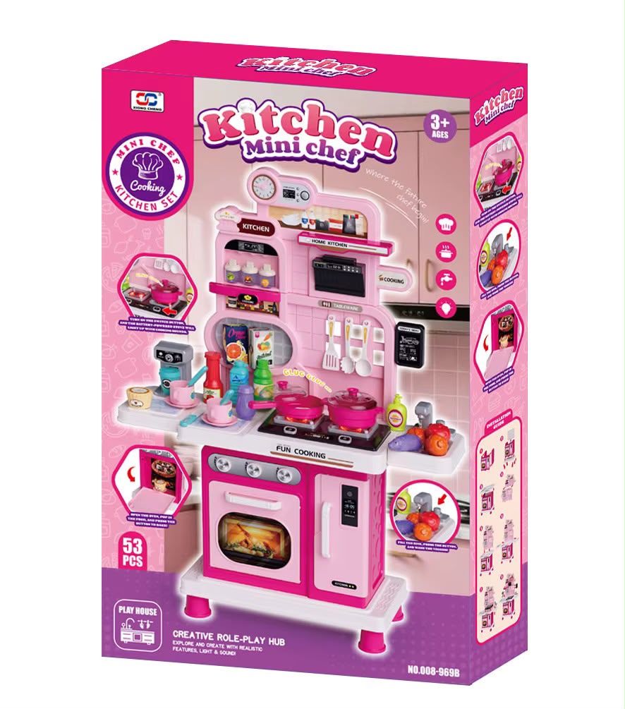 cocina de 53 piezas