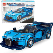 carro armable 892 azul