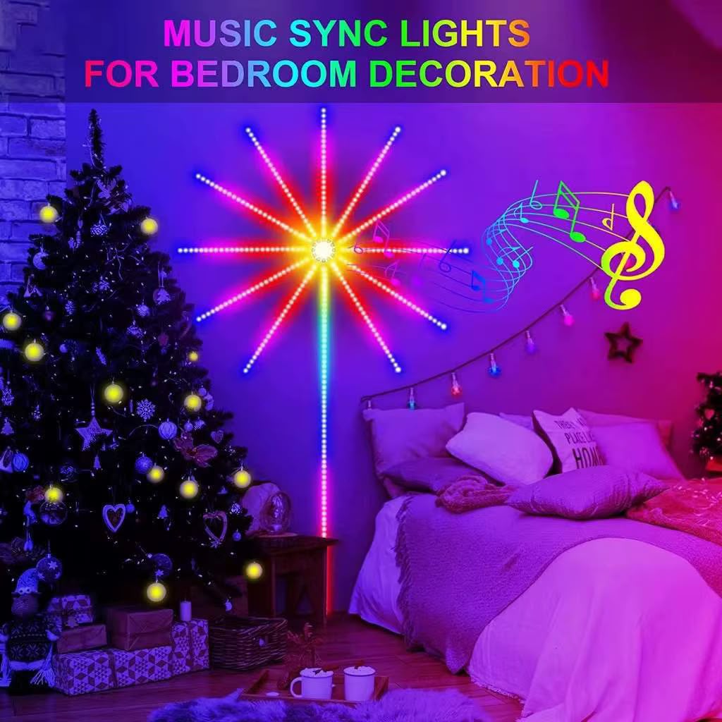 CINTA LED FUEGOS ARTIFICIALES 50 CM USB
