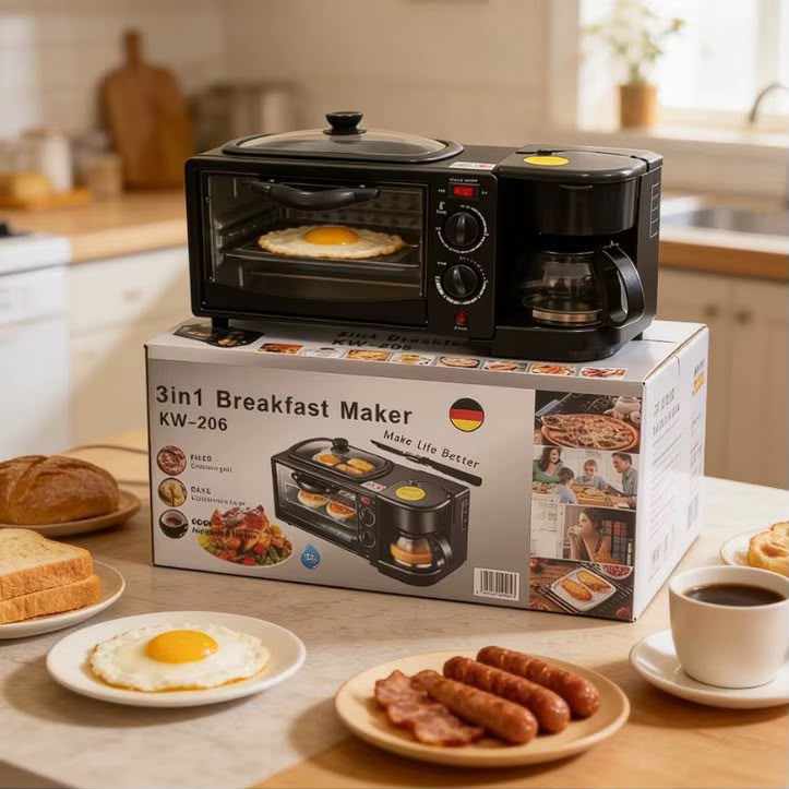 horno con cafetera 3 en 1 sk 145