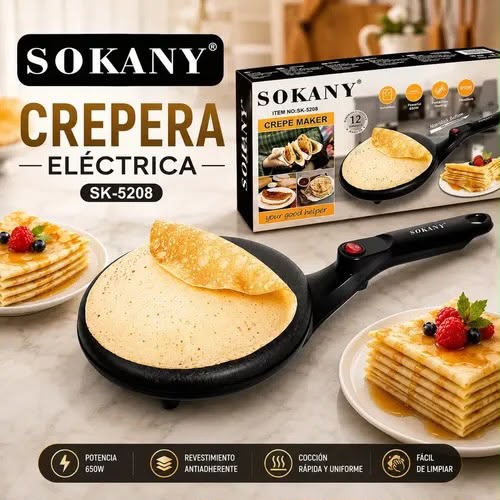 CREPERA ELÉCTRICA SOKANY