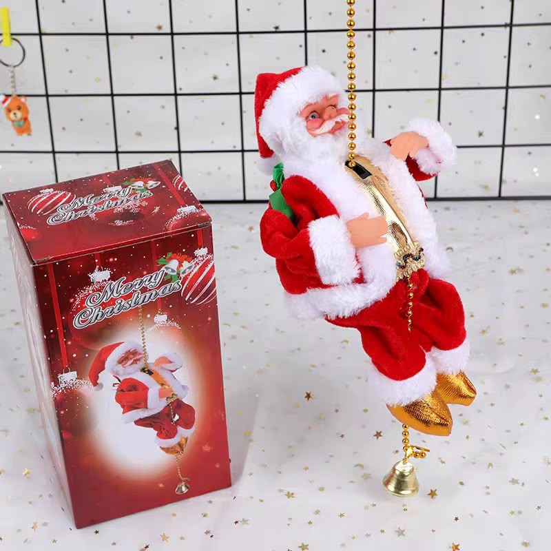 papa noel subiendo y bajando cadenilla AD-17
