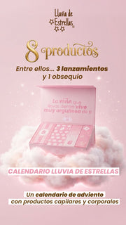 calendario de adviento lluvia de estrellas PRE VENTA