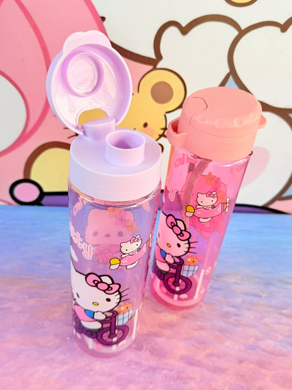 TERMO PVC PERSONAJE KITTY MOTO