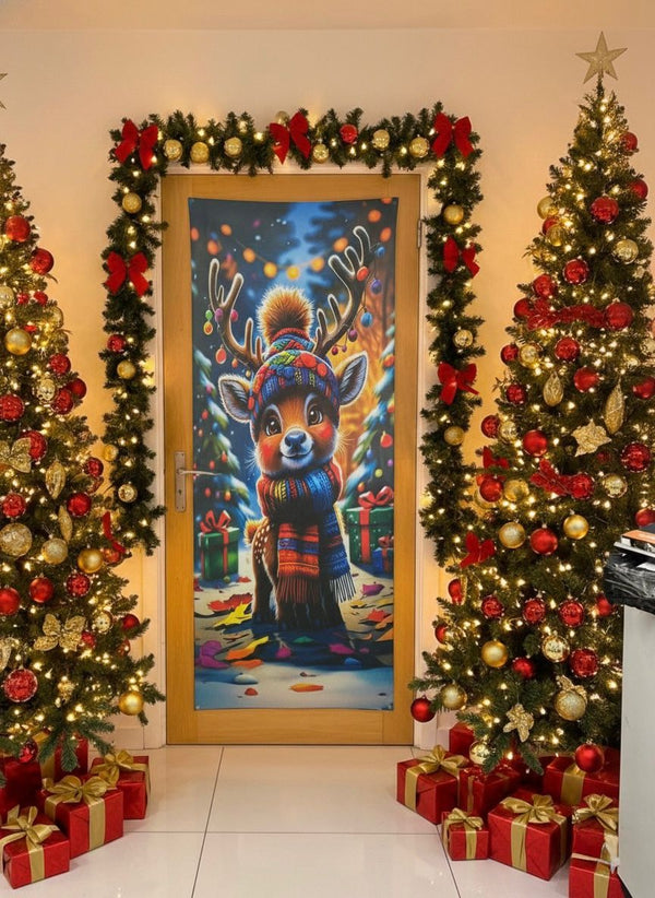 CUBRE PUERTA NAVIDEÑO