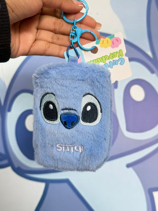 portacarnet de stitch