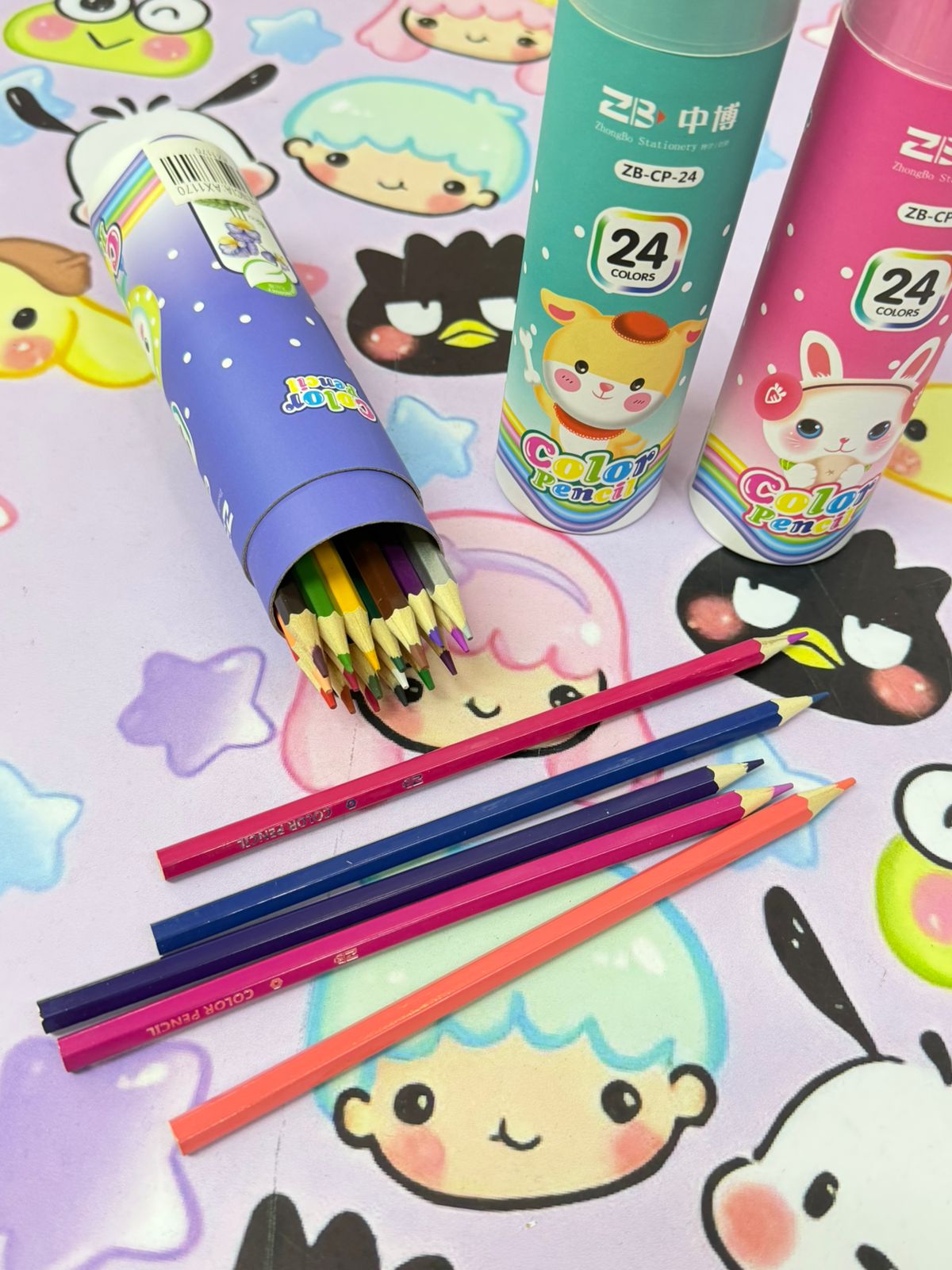 colores x24 und empaque circular