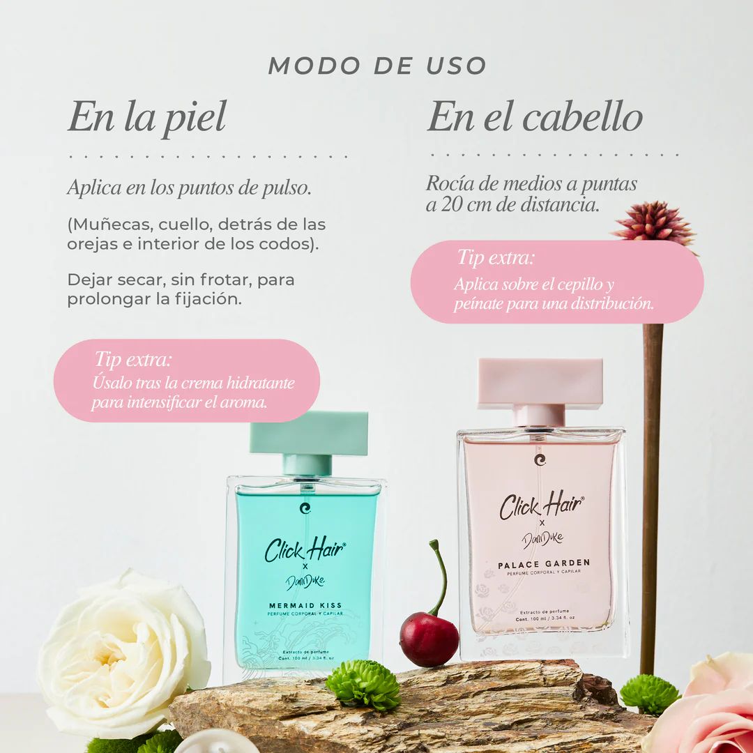 perfume irresistible click hair
