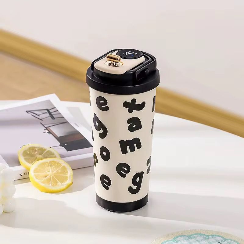termo de 520 ml con seguro en tapa kwai caja amarilla