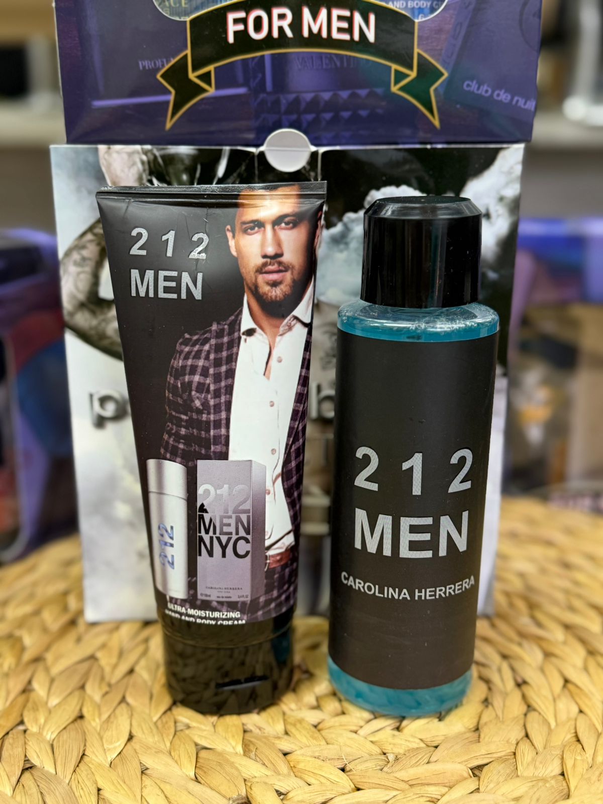 KIT PERFUME MAS CREMA HOMBRE