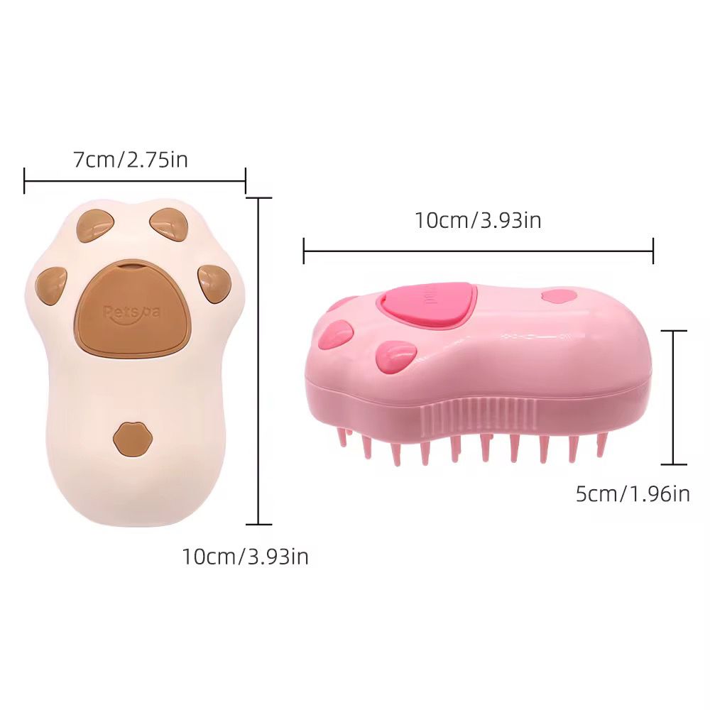 CEPILLO VAPORIZADOR HUELLA CAJA ROSA