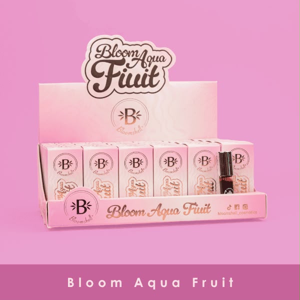 tinta de labios bloom aqua fruit bloomshell