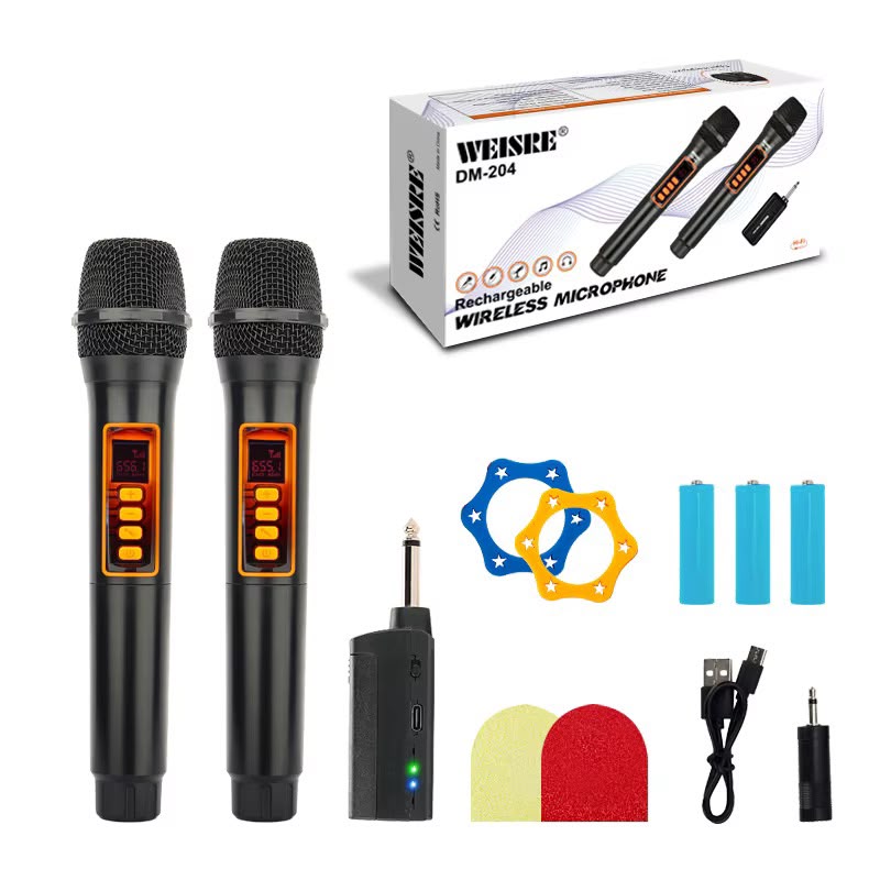 microfono doble dm204