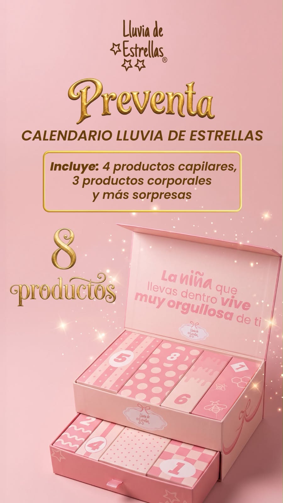 calendario de adviento lluvia de estrellas PRE VENTA