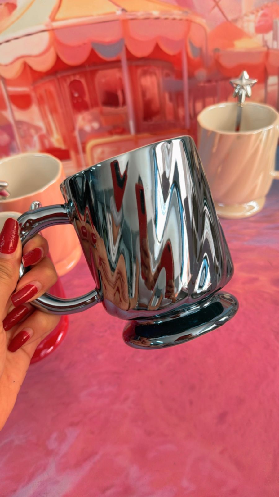 MUG GRANDE CON CUCHARA DE ESTRELLA