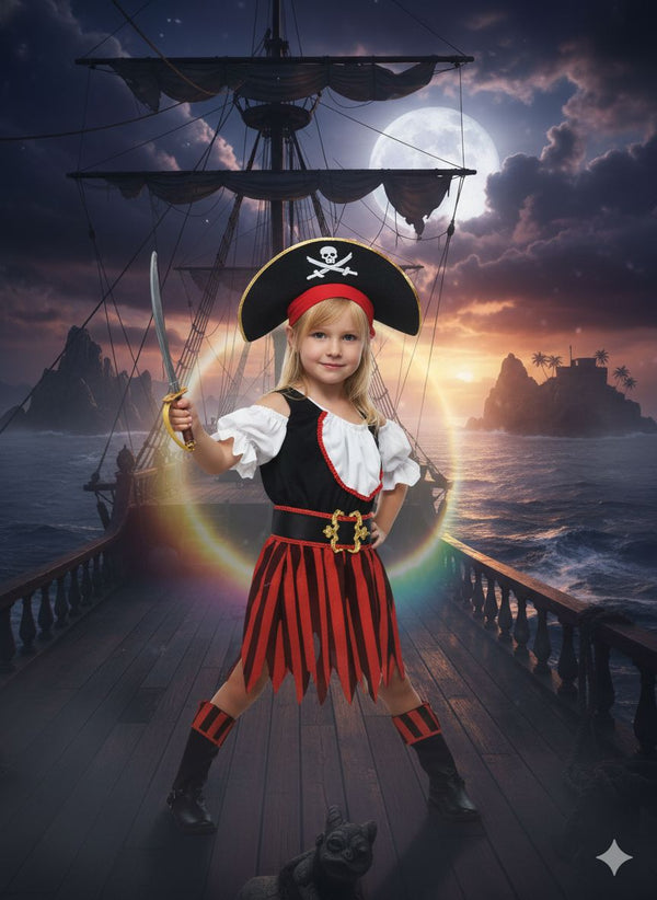 DISFRAZ PIRATA NIÑA