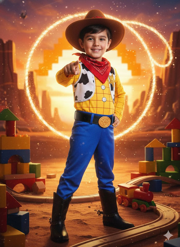 DISFRAZ WOODY TOY STORY PREMIUM